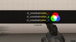 Как изменить цвет прицела в CS:GO?