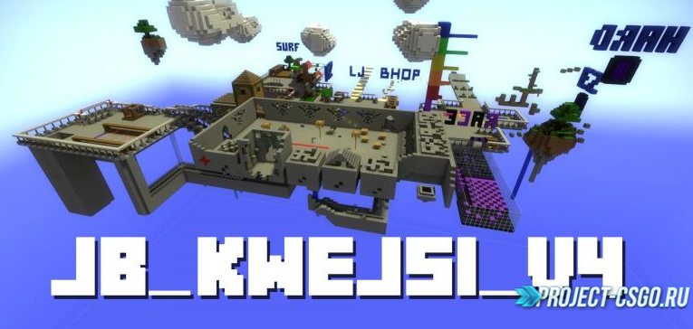 Карта в стиле Minecraft для CS:GO