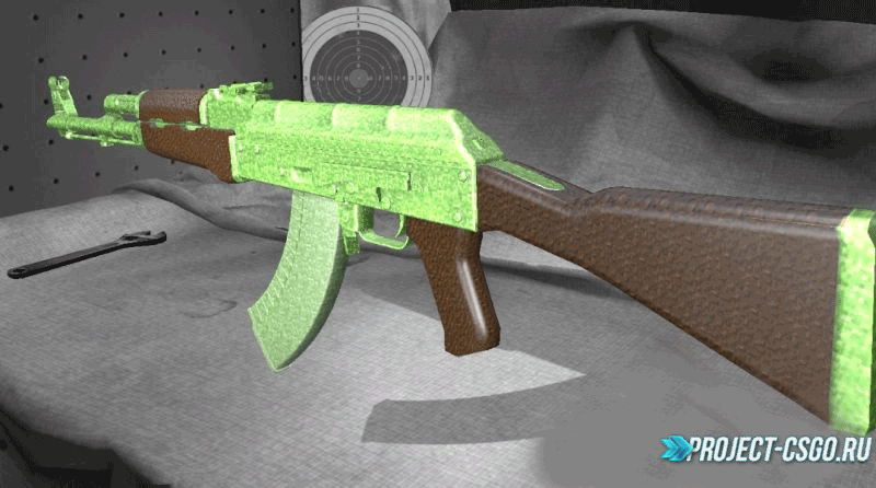 Модель оружия АК-47 «Minecraft AK47»