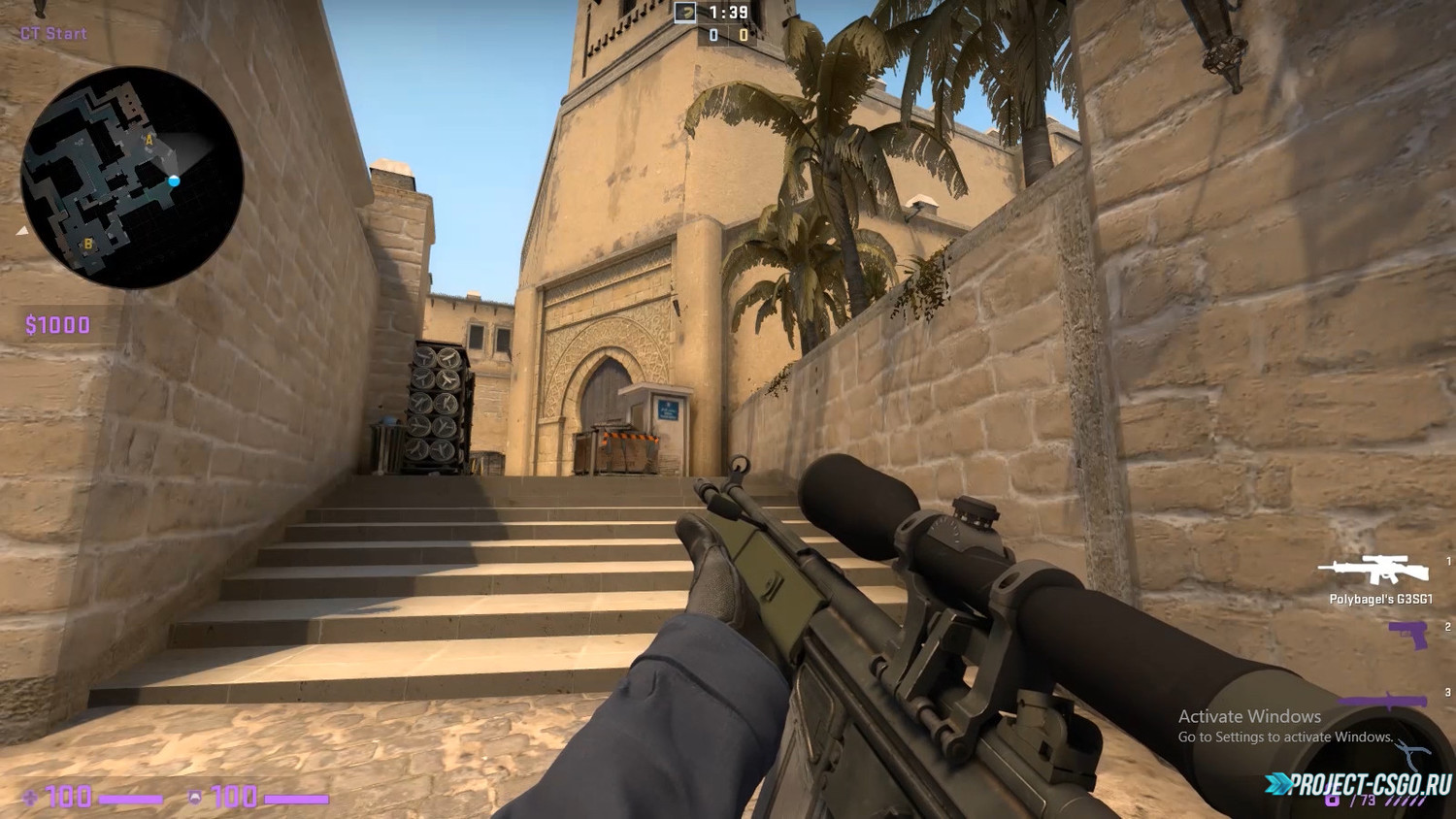 Модель оружия G3/SG1 «CS:GO G3SG1 Re-animated»