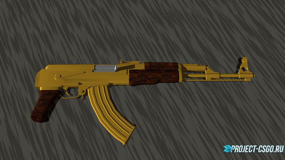Модель оружия АК-47 «Golden Ak47»