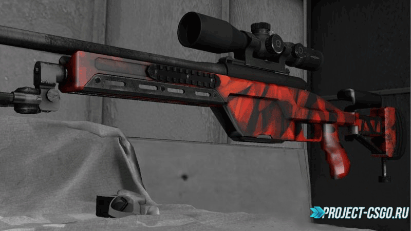 Модель оружия SSG 08 «SSG-08 Bush Fire»