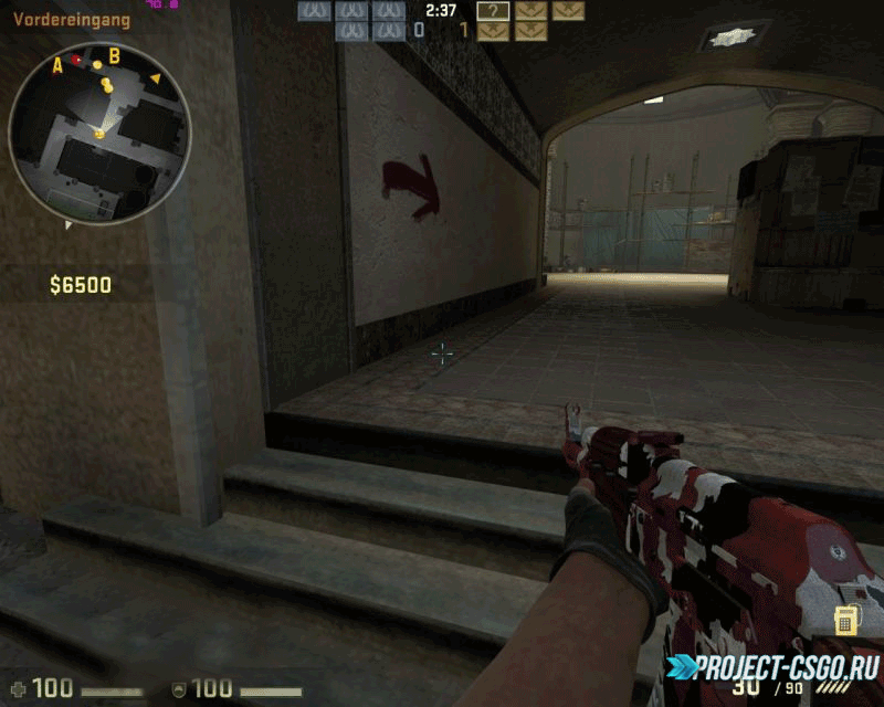 Модель оружия АК-47 «Red Ak»