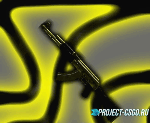 Модель оружия АК-47 «Golden AK»