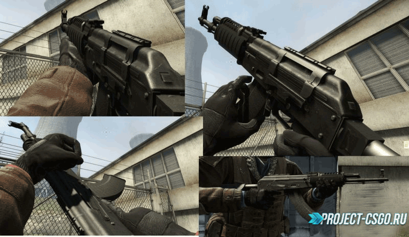 Модель оружия АК-47 «Tactical AK-47 V2»