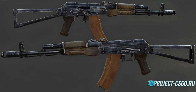 Модель оружия АК-47 «AKS-74»