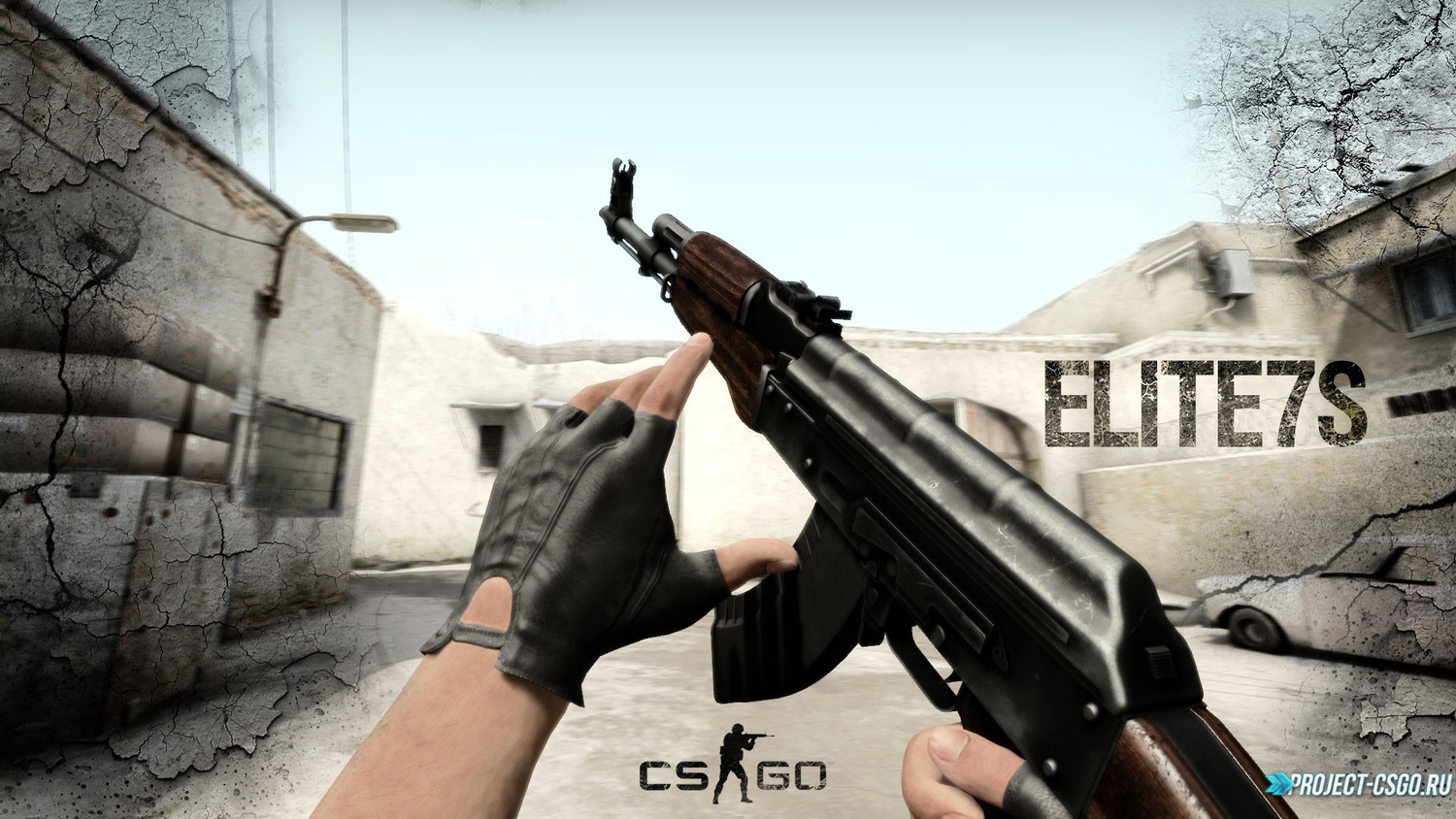 Модель оружия АК-47 «ELITE7S’ AK47-DarkWood»