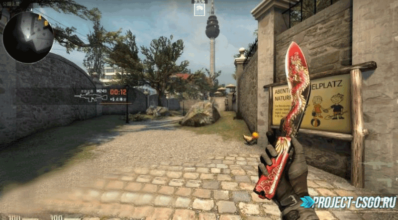 Модель ножа «Crossfire Kukri»