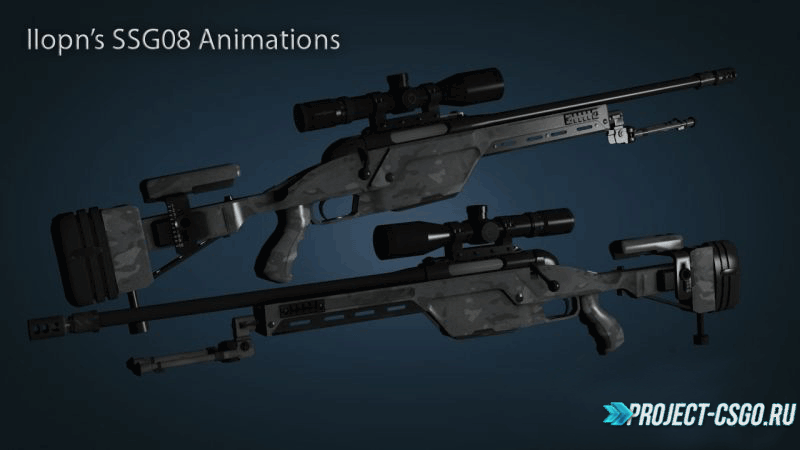 Модель оружия SSG 08 «IIopn’s SSG08»