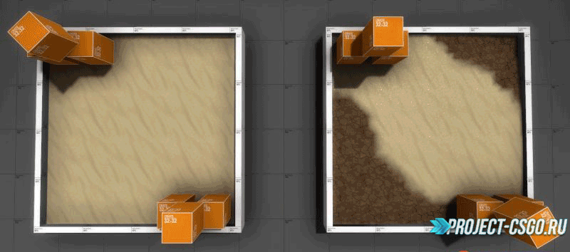 Текстуры «CS:GO glittering sand»