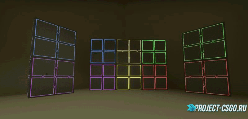 Текстуры Glowing Concrete Textures