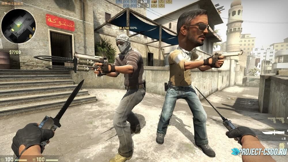 Модель оружия Dual Elites KnifeDDeagles