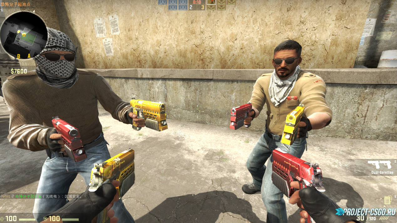 Модель оружия Dual Elites Dual Infinities