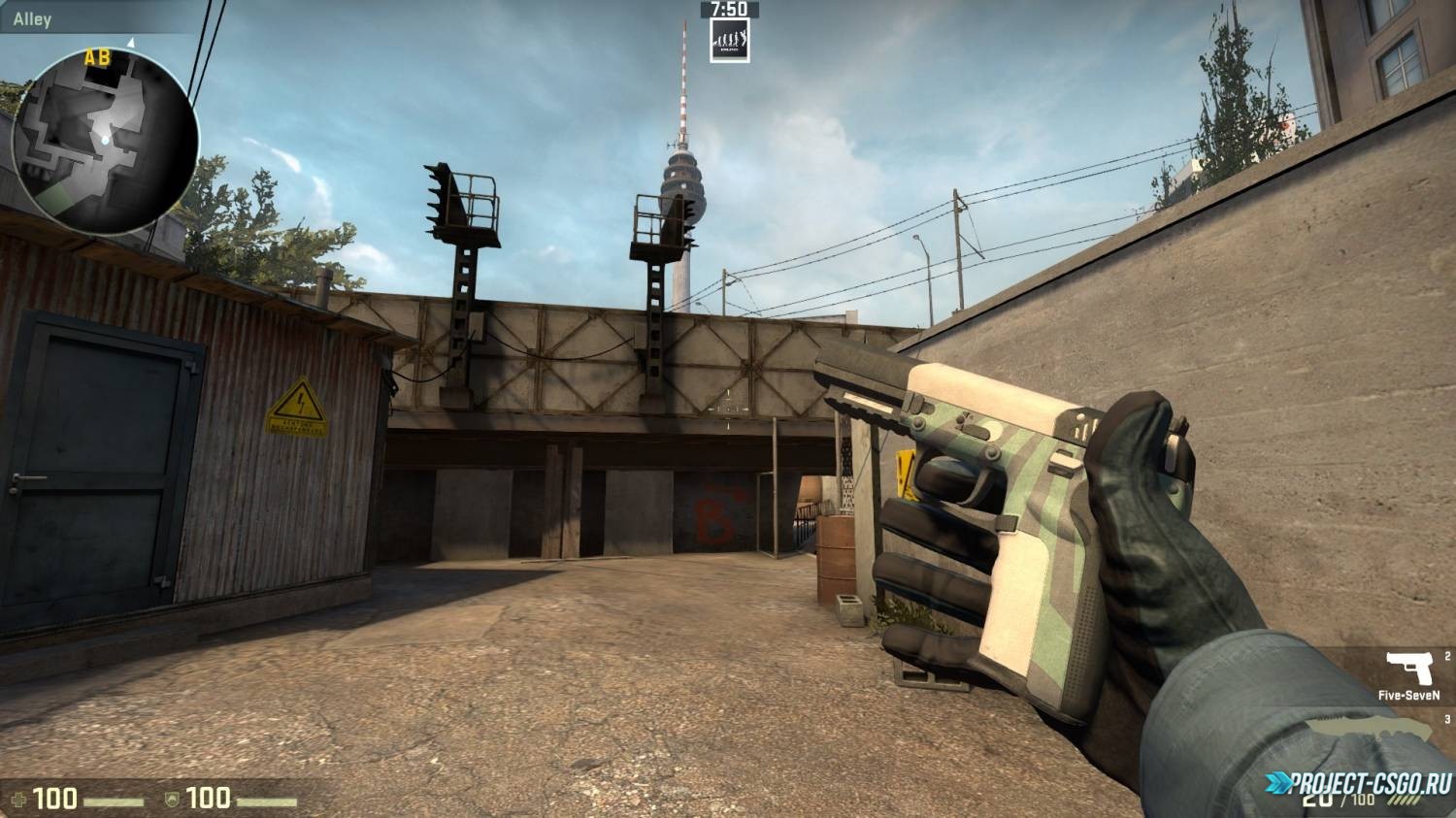 Модель оружия Five-Seven «Five-Seven | Elypse»