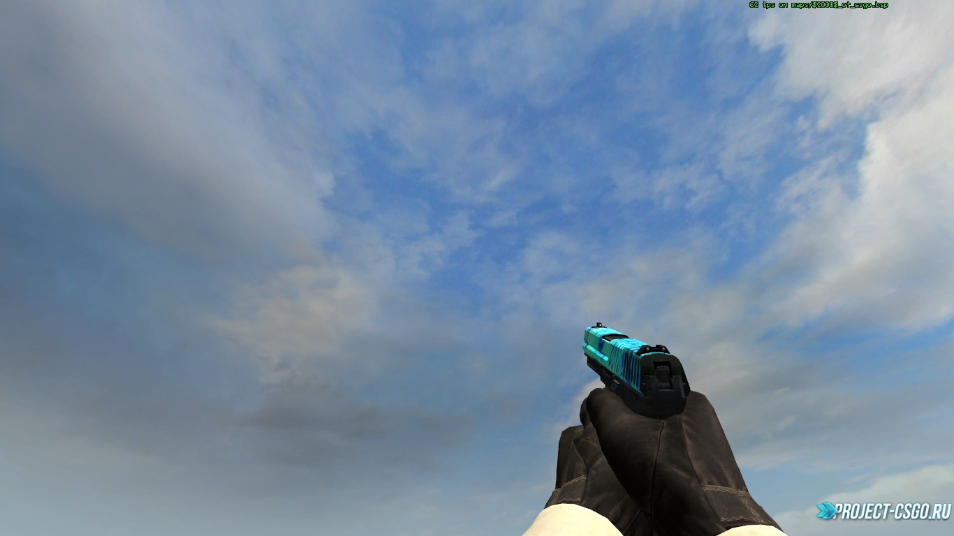 Модель оружия P2000 «P2000-sea blue»