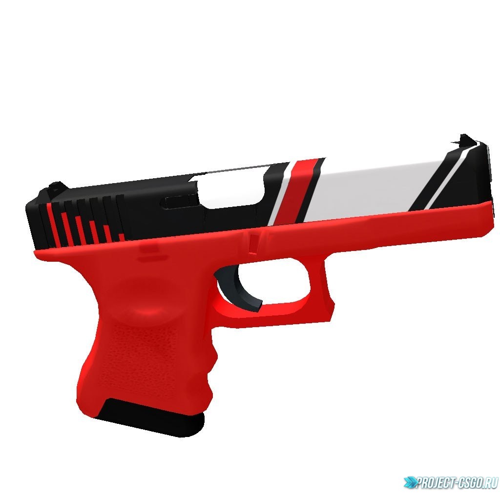 Модель оружия Glock «Glock-18 | Bloodstripe»