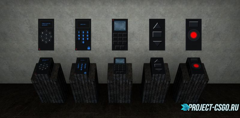 Текстуры «5 Simple Buttons»