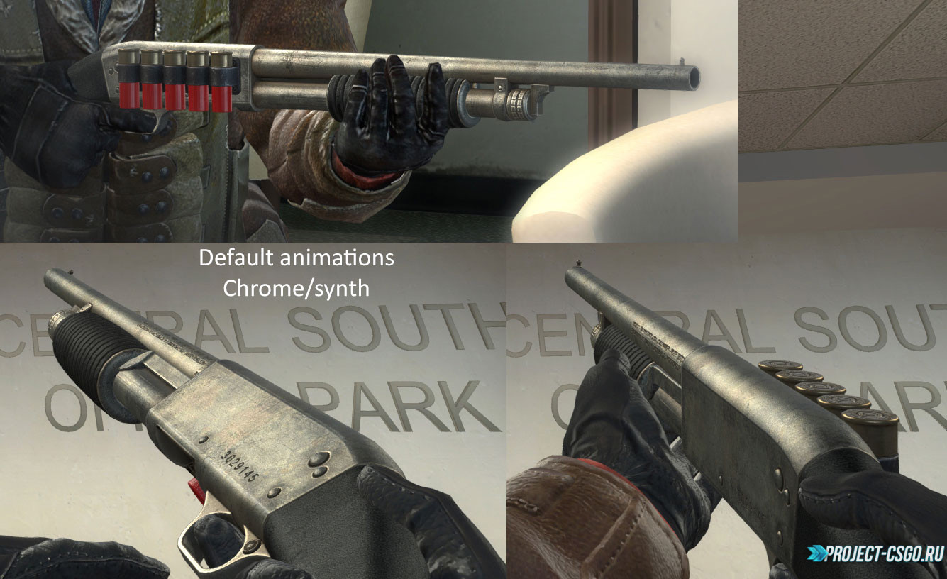 Модель оружия Nova «M37 Ithaca»