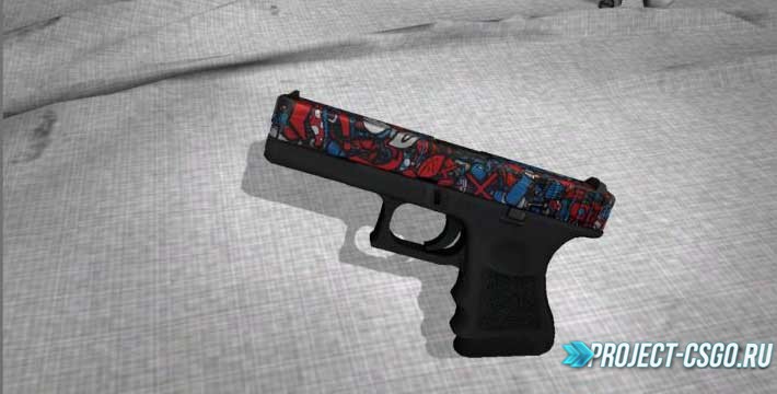 Модель оружия «Glock18 — Graffiti»