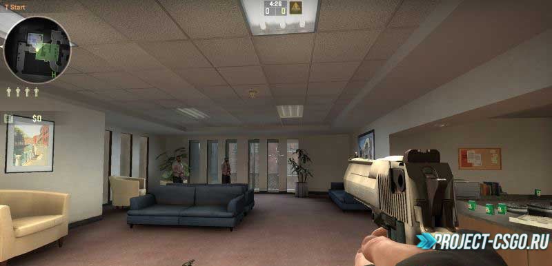 Модель оружия Desert Eagle «Deagle on the PROinTHAhoodS animations»