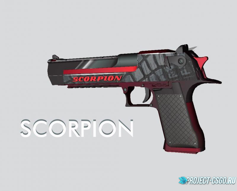 Модель оружия Desert Eagle «Download : Scorpion | Deagle»