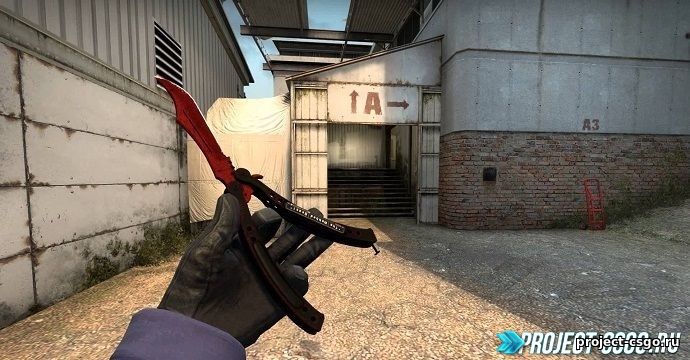 Как крутить, вращать нож в кс го?