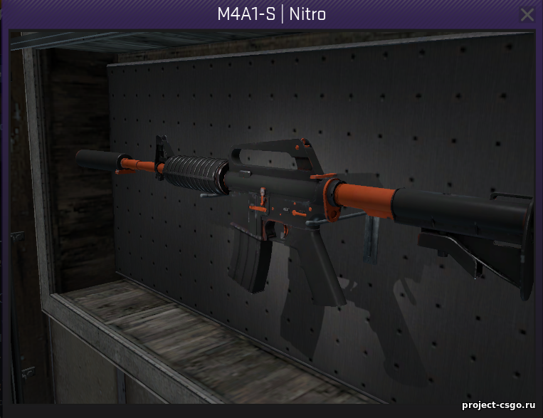 Крафт M4A1-S Нитро, Trade Up Сontract M4A1-S Nitro #CSGO